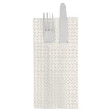 TOVAGLIOLI CANGURO 'ELEGANCE' 55 G/M2 40x40 CM BIANCO AIRLAID (700 UNITÀ)