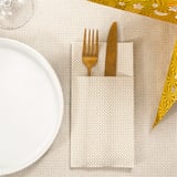 TOVAGLIOLI CANGURO 'ELEGANCE' 55 G/M2 40x40 CM BIANCO AIRLAID (700 UNITÀ)