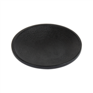 mini piatto rotondo bamboo Ø 6x1 cm nero bambÙ (12 unitÀ)