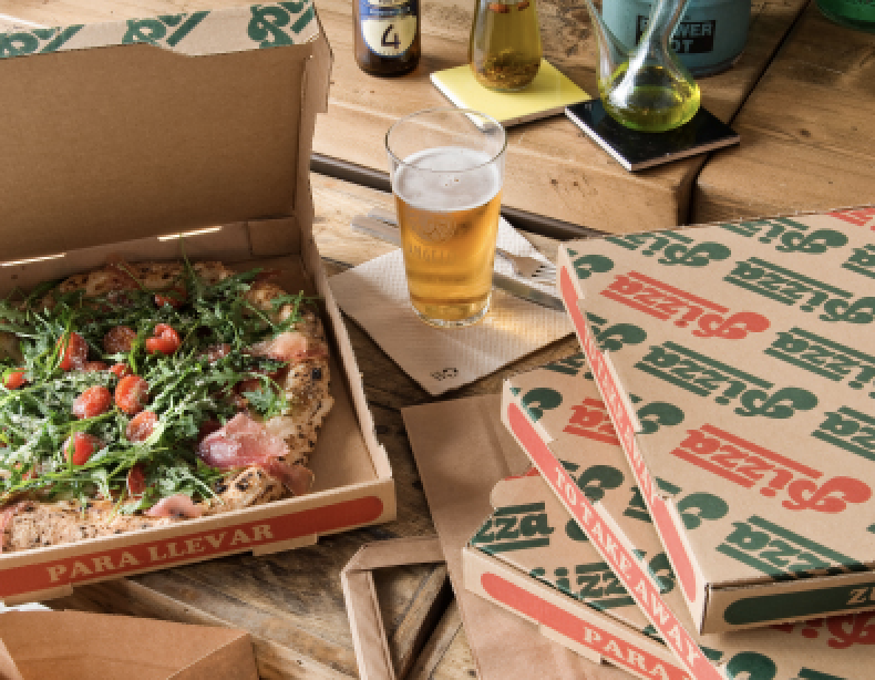 SCATOLE PIZZA MICROCANALE
