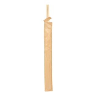bacchette cinesi imbustate kraft bamboo 20 cm naturale bambÙ (100 unitÀ)