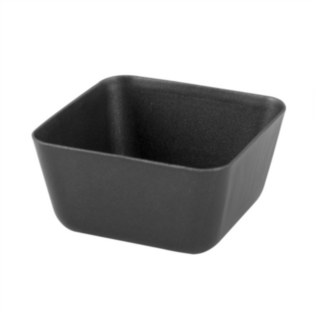 ciotole per salse artinox 40 ml 5x5x2,5 cm nero acciaio inox (1 unitÀ)
