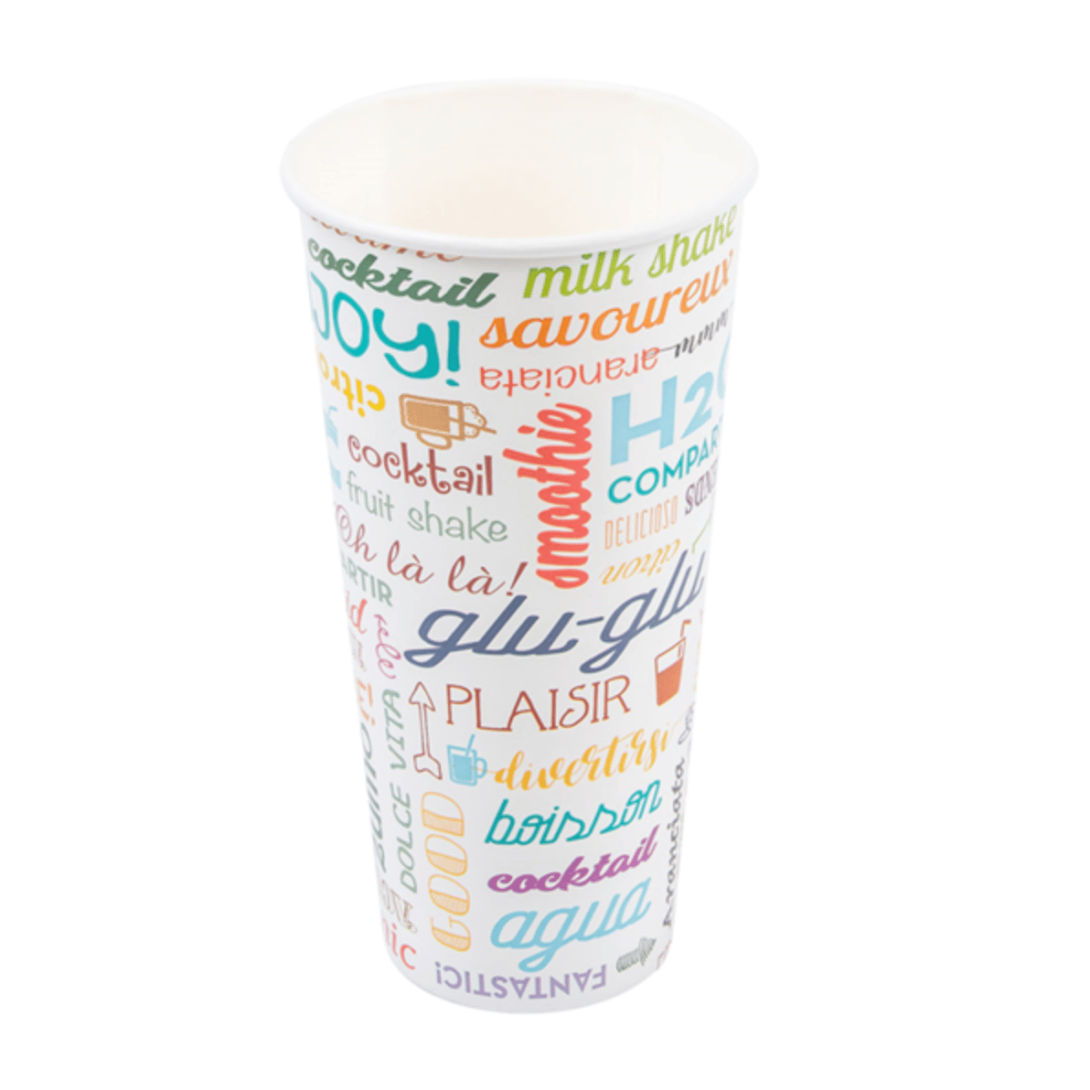 BICCHIERI SMOOTHIES IN CARTONE