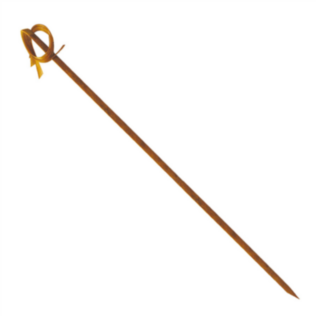spiedini "lazo" bamboo 12 (h) cm naturale bambÙ (100 unitÀ)