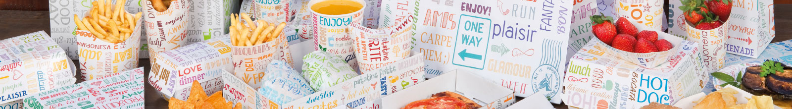 Prodotti per ristoranti fast food e attività take away