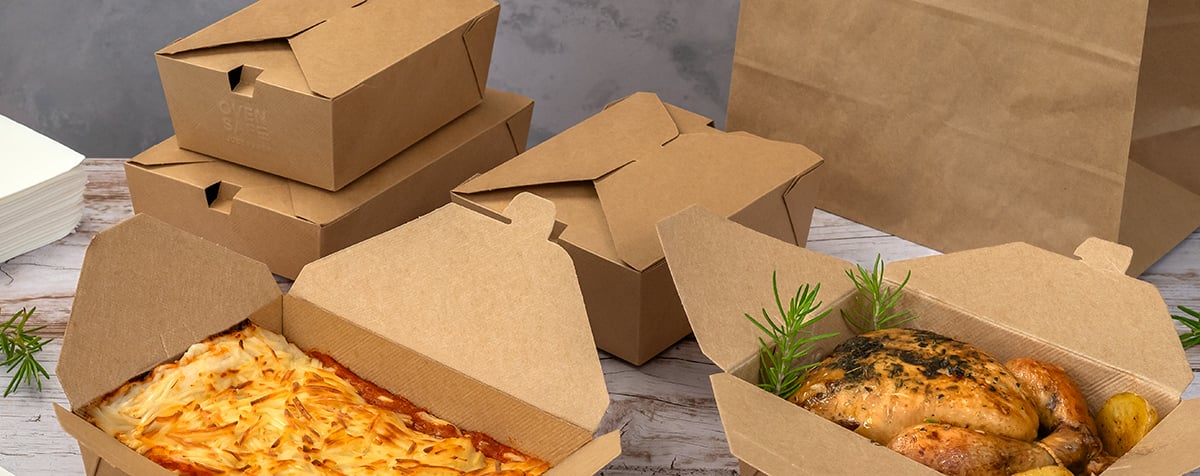Imballaggi monouso per la ristorazione: biodegradabili, compostabili e riciclabili