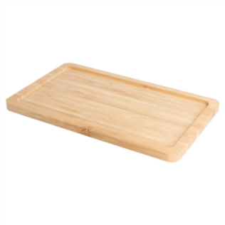 vassoio cocktail bamboo 20,5x12,5x1 cm naturale bambÙ (1 unitÀ)