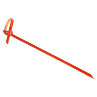 spiedini lazo bamboo 9 (h) cm rosso bambÙ (100 unitÀ)