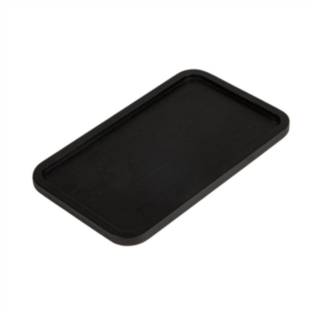 vassoio cocktail bamboo 20,5x12,5x1 cm nero bambÙ (1 unitÀ)