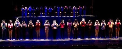 A Chorus Line, production photo