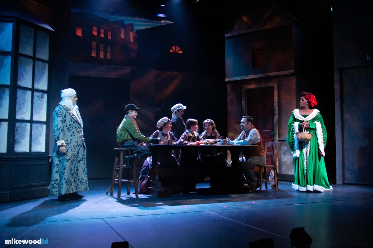 A Christmas Carol: A Ghost Story of Christmas, production photo