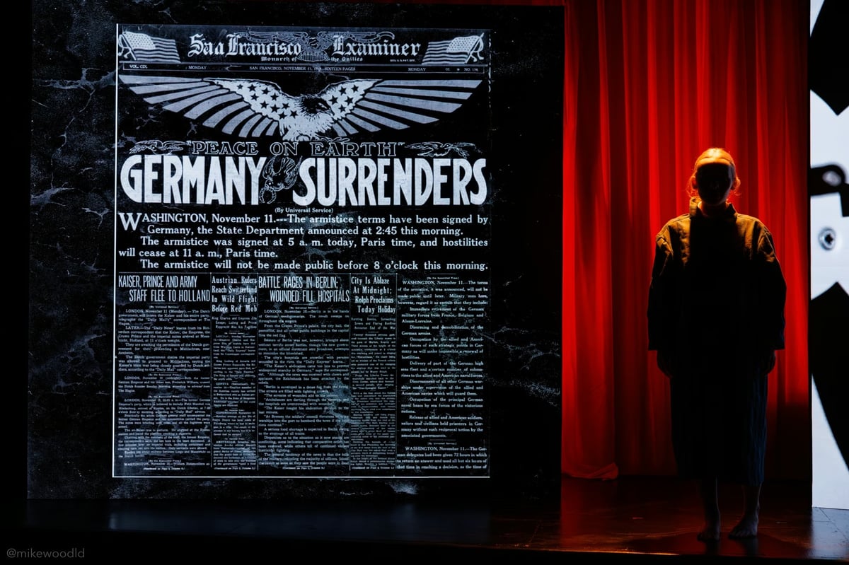 And Then They Came For Me, production photo
