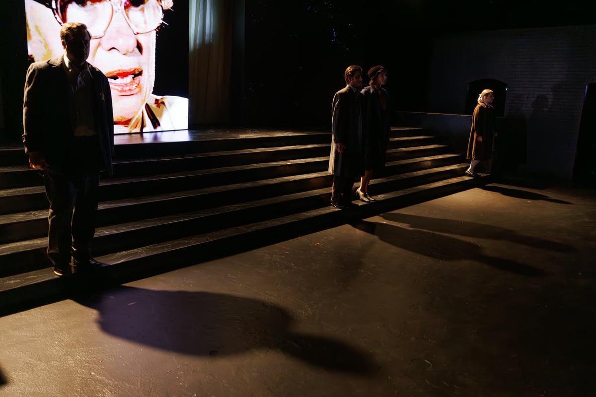 And Then They Came For Me, production photo