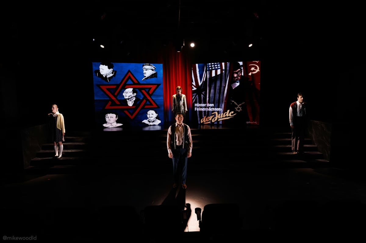 And Then They Came For Me, production photo