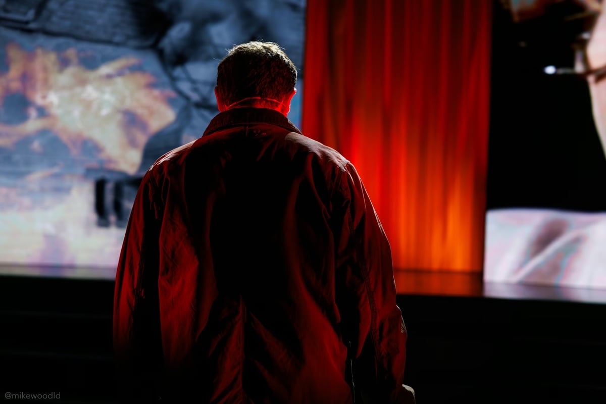 And Then They Came For Me, production photo