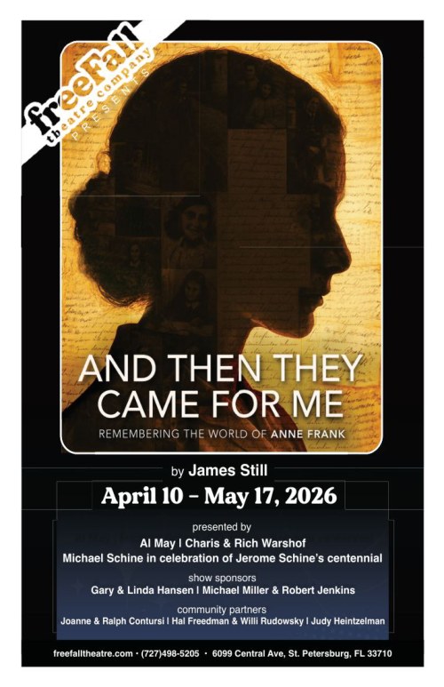 Playbills sample: And Then They Came For Me
