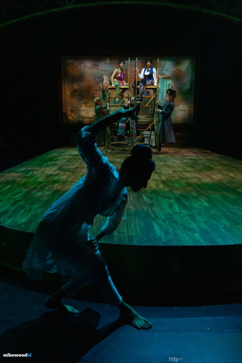 Around the World in 80 Days, production photo