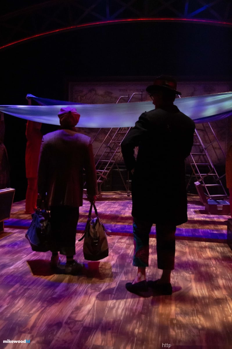 Around the World in 80 Days, production photo