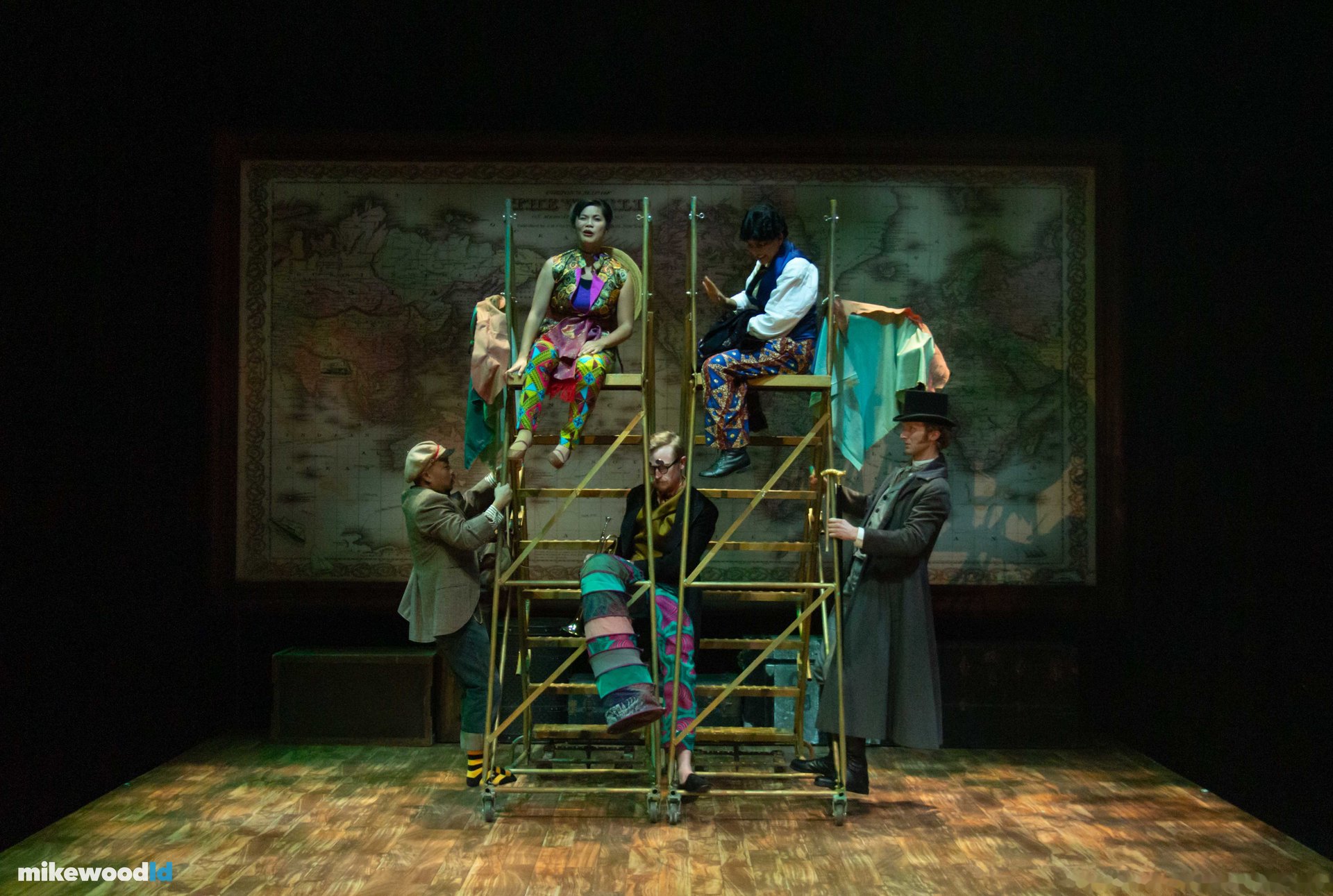 Around the World in 80 Days, production photo