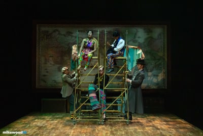 Around the World in 80 Days, production photo