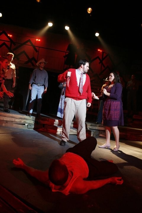 Bat Boy, production photo