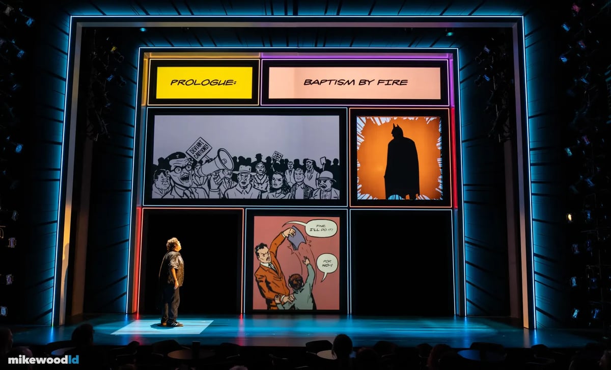 The Boy Who Loved Batman, production photo
