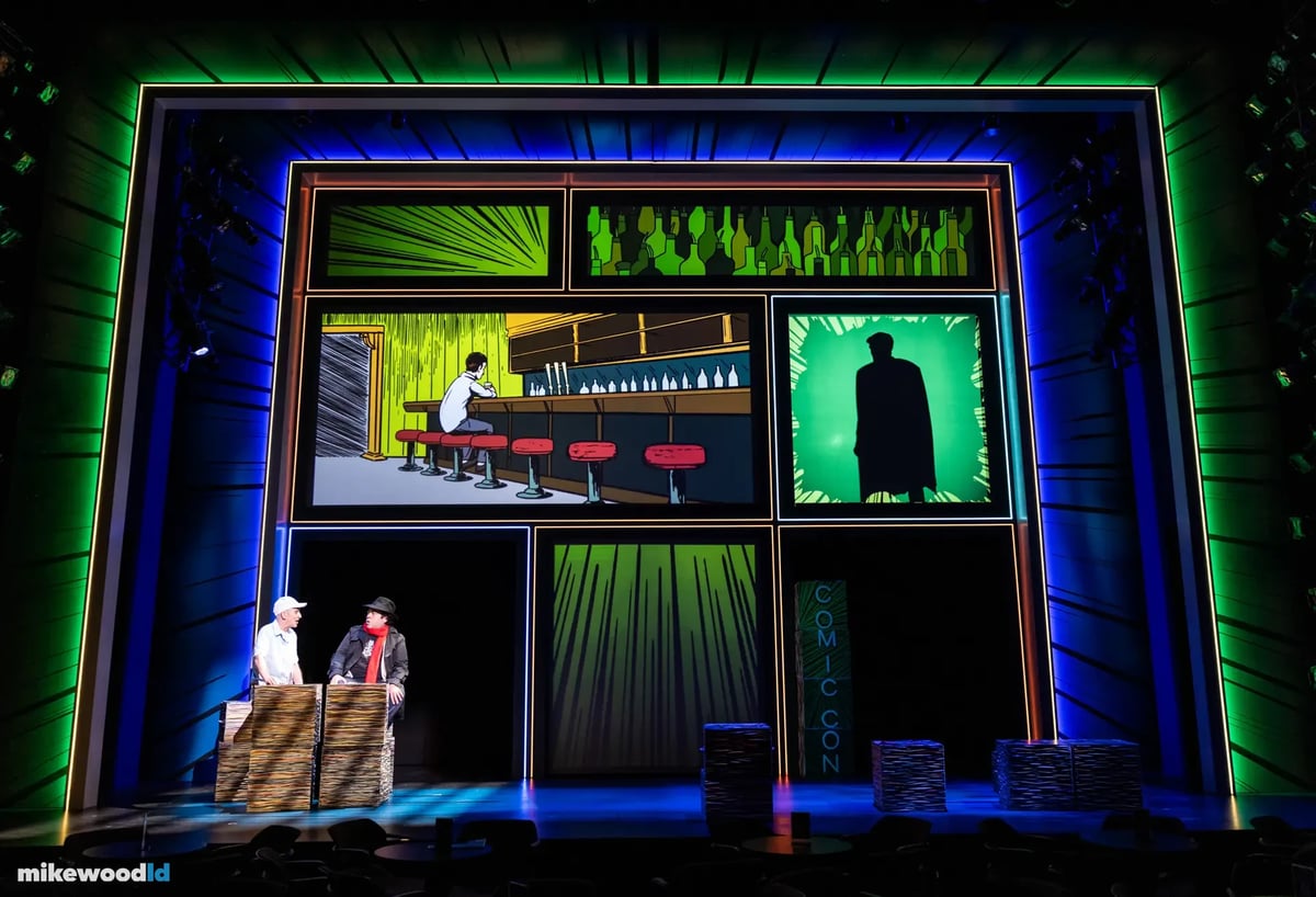 The Boy Who Loved Batman, production photo