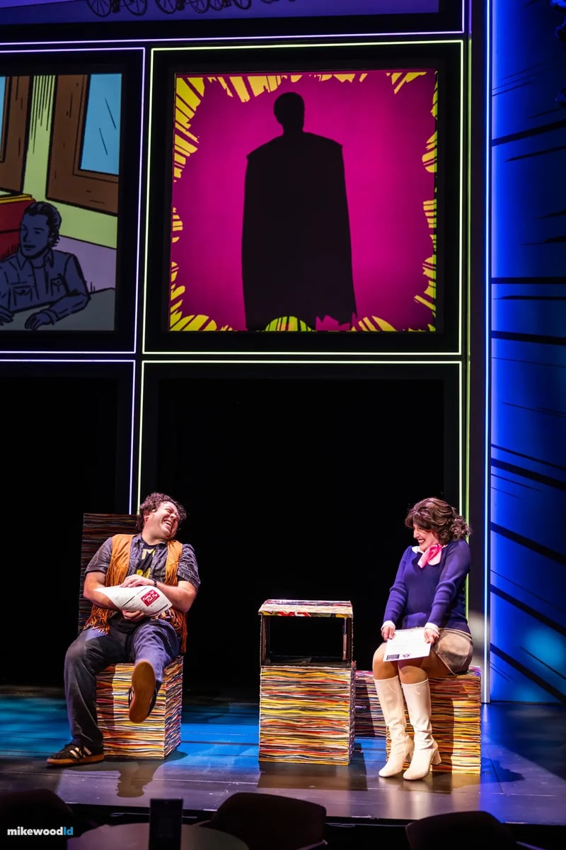 The Boy Who Loved Batman, production photo