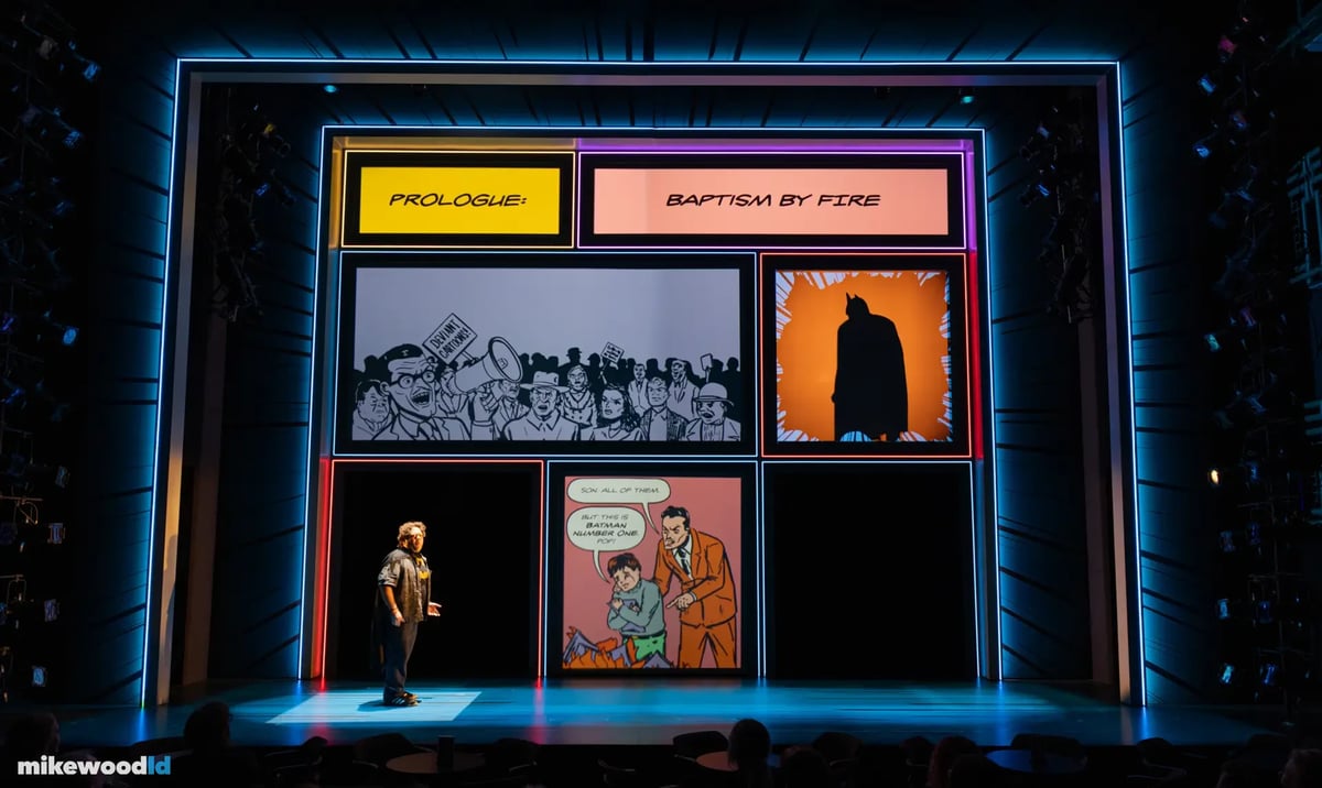 The Boy Who Loved Batman, production photo
