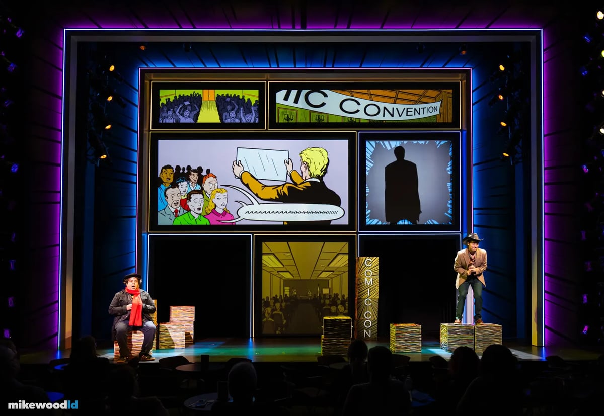 The Boy Who Loved Batman, production photo
