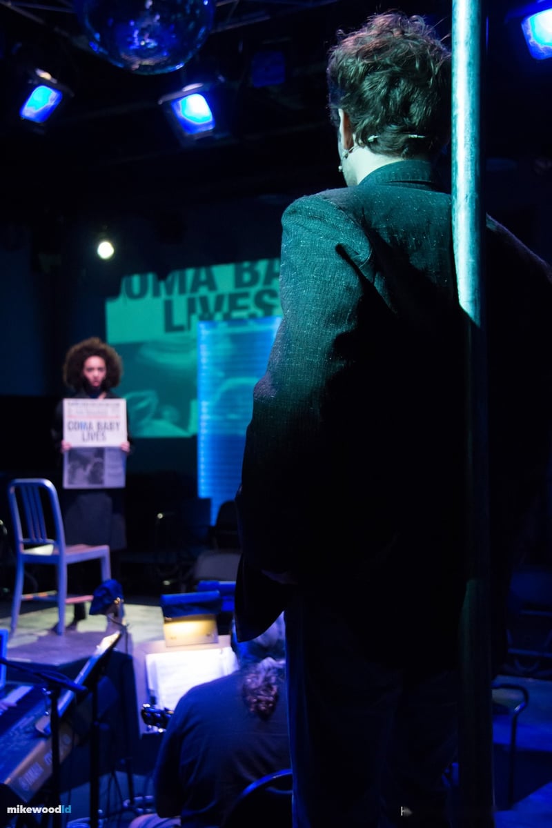 Bright Lights, Big City, production photo