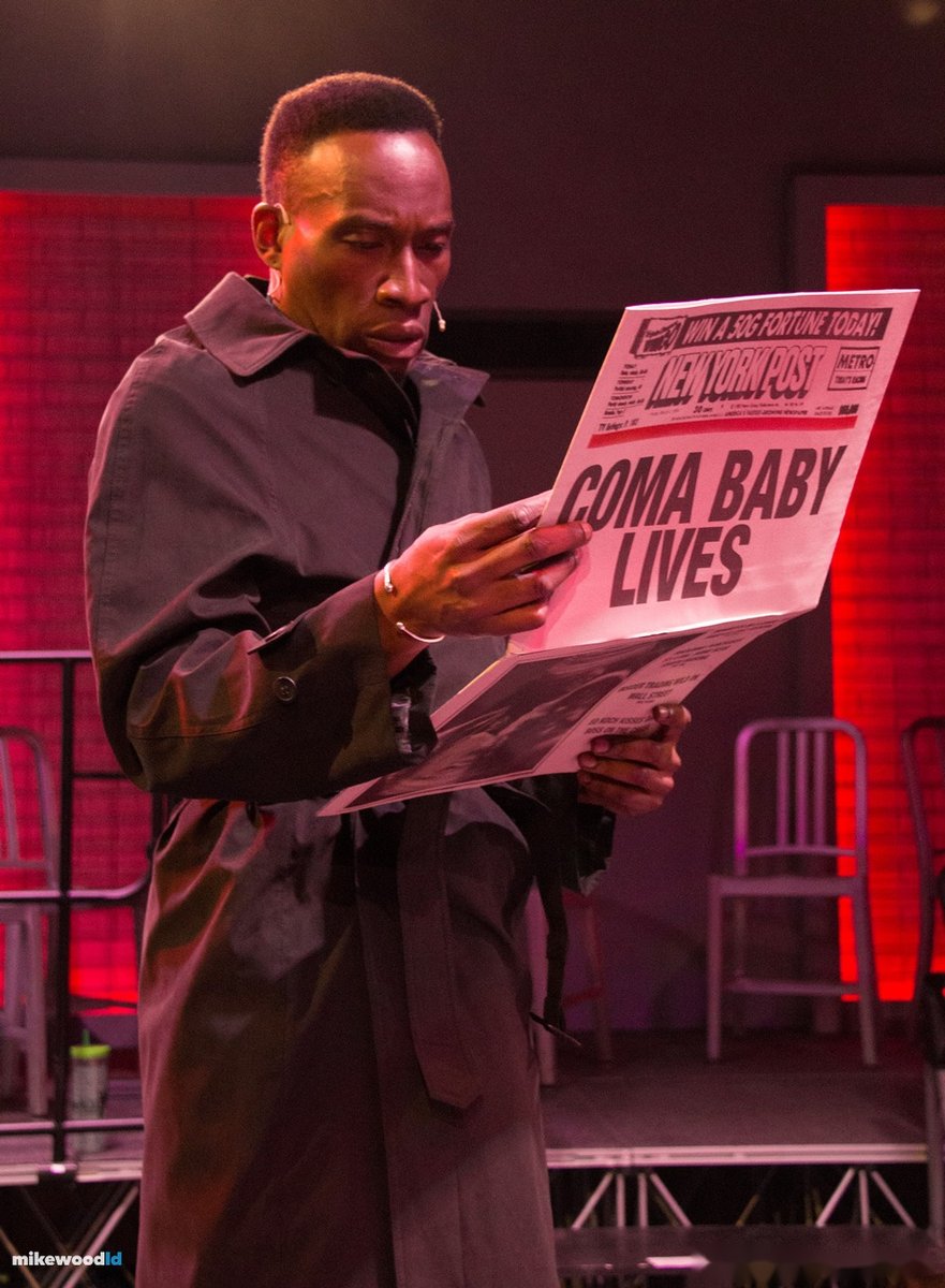 Bright Lights, Big City, production photo