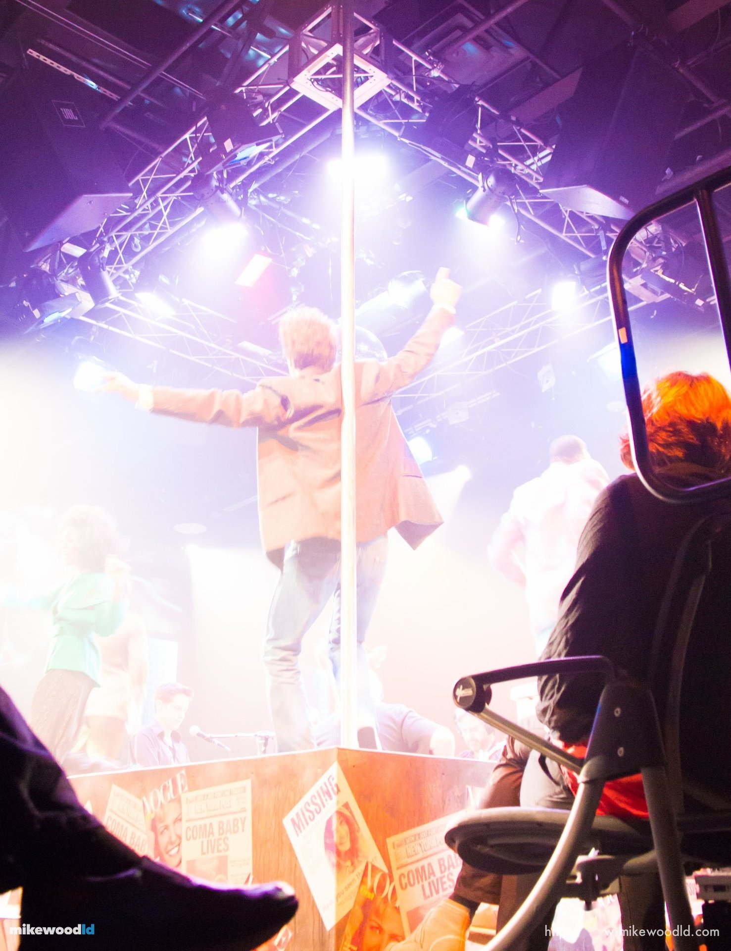 Bright Lights, Big City, production photo