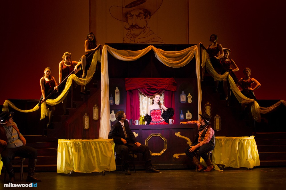 Curtains, production photo