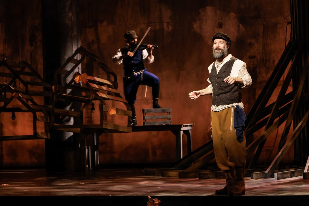 Fiddler on the Roof, production photo