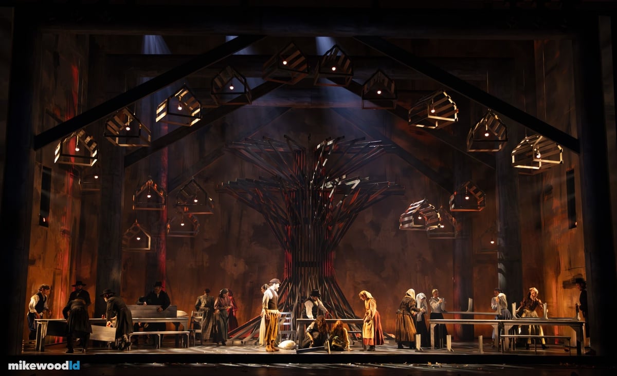 Fiddler on the Roof, production photo