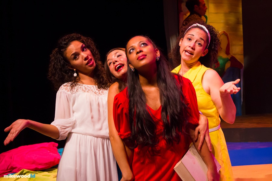 How the Garcia Girls Lost Their Accents, production photo