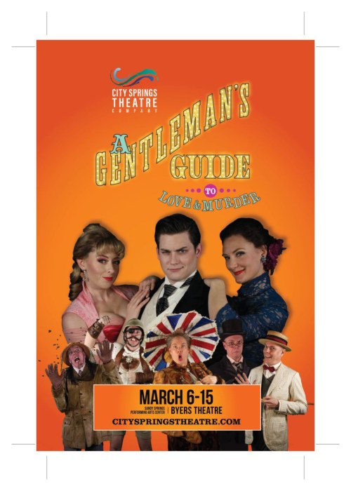 A Gentleman's Guide to Love and Murder Playbill