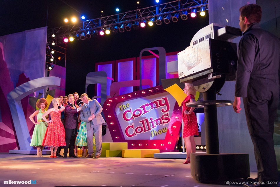 Hairspray (In The Park), first waterproof LED color reactions in the American Stage outdoor rig.