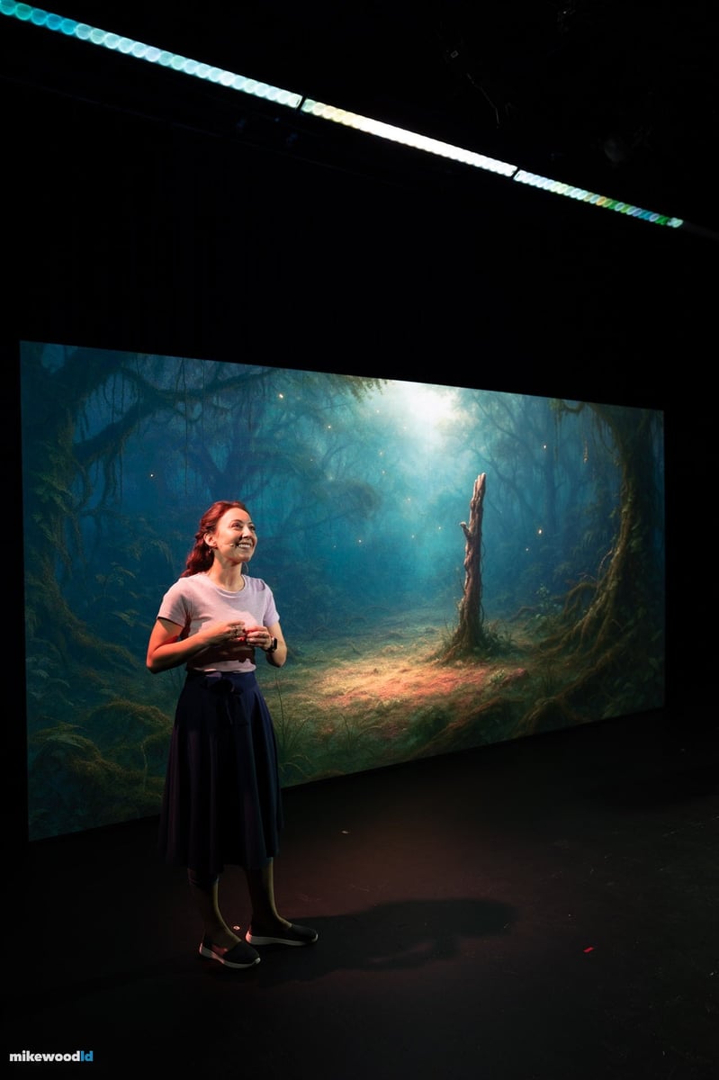 The House of Future Memory, production photo