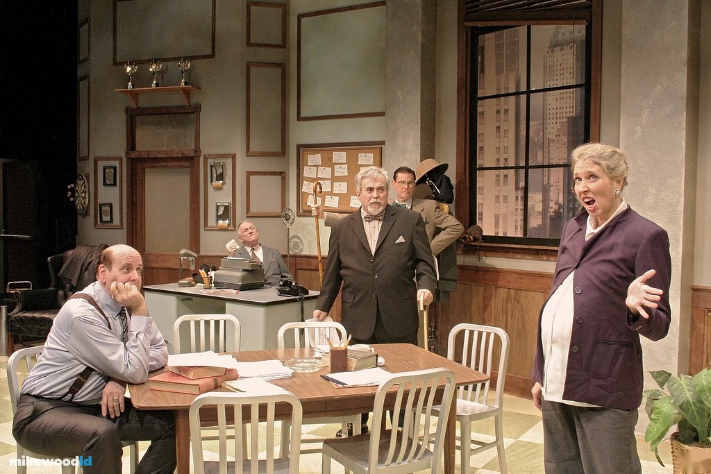 Laughter on the 23rd Floor, production photo