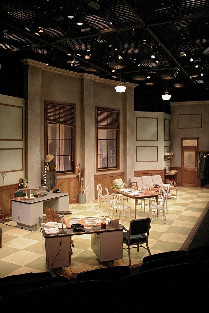 Laughter on the 23rd Floor, production photo