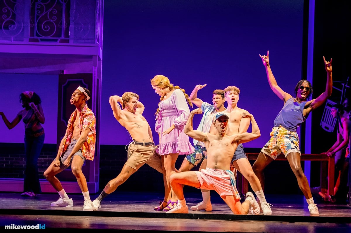 Legally Blonde, production photo