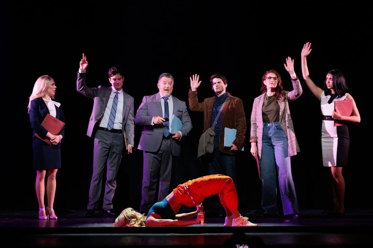 Legally Blonde, production photo