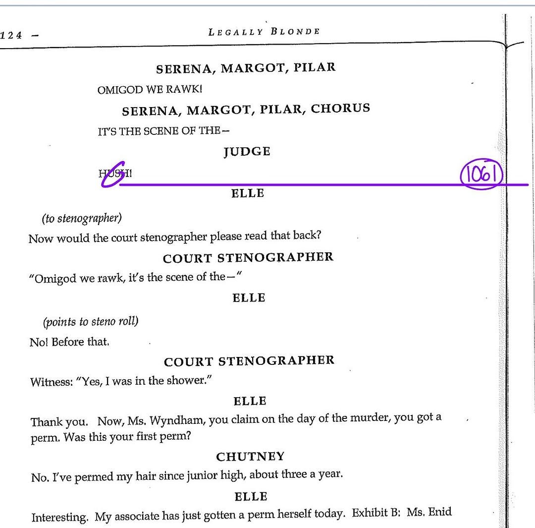 Post from Legally Blonde by @mikewoodld