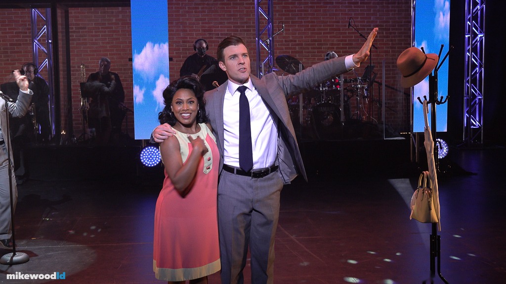 Let's Hang On, production photo