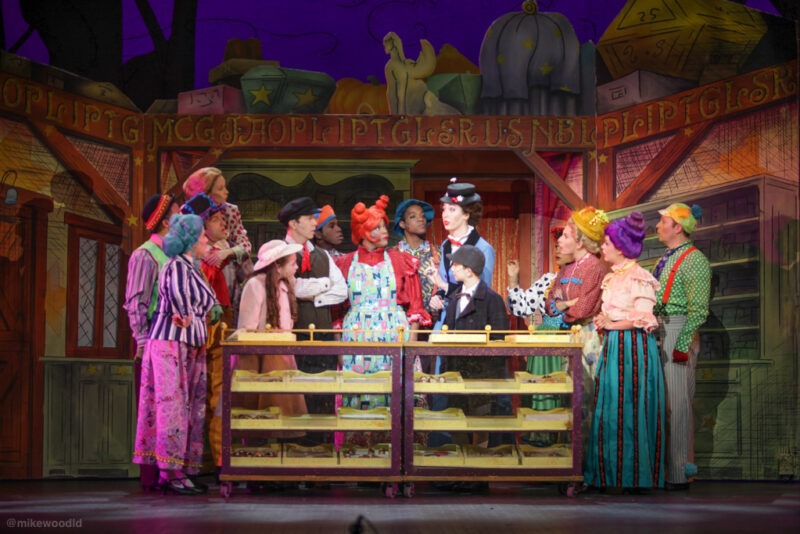 Mary Poppins, production photo