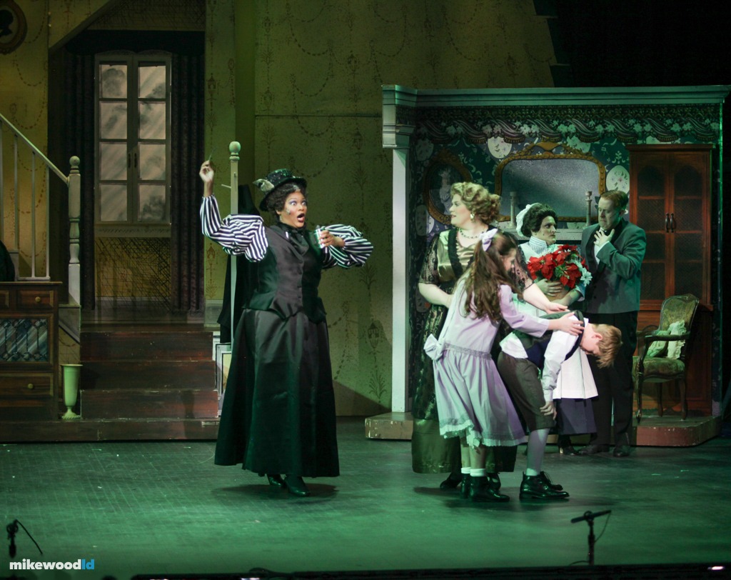 Mary Poppins, production photo