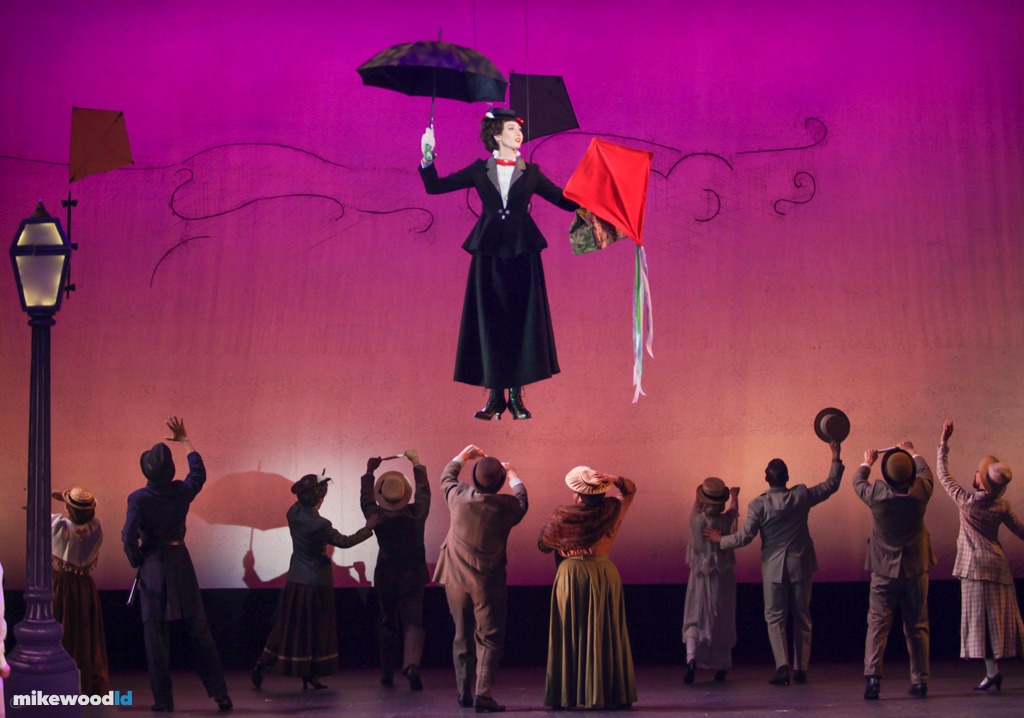 Mary Poppins, production photo
