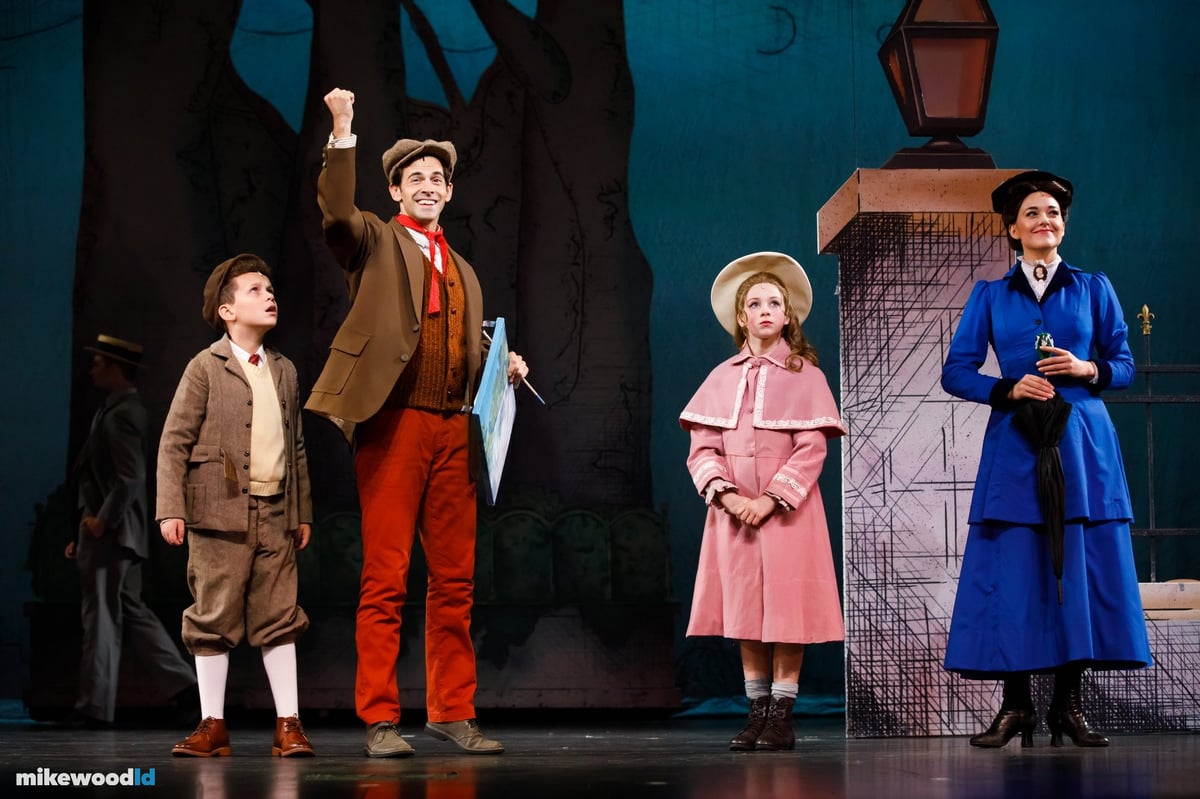 Mary Poppins, production photo